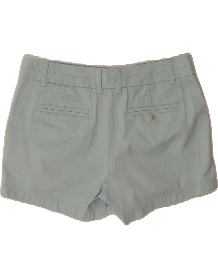 J. CREW Womens Casual Shorts US 8 Medium W34 Blue Cotton Vintage J. Crew and Second-Hand J. Crew from Messina Hembry 
