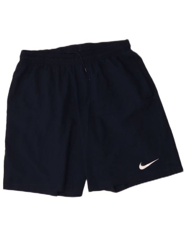 NIKE muške Dri Fit sportske kratke hlače XL tamnoplavi poliester