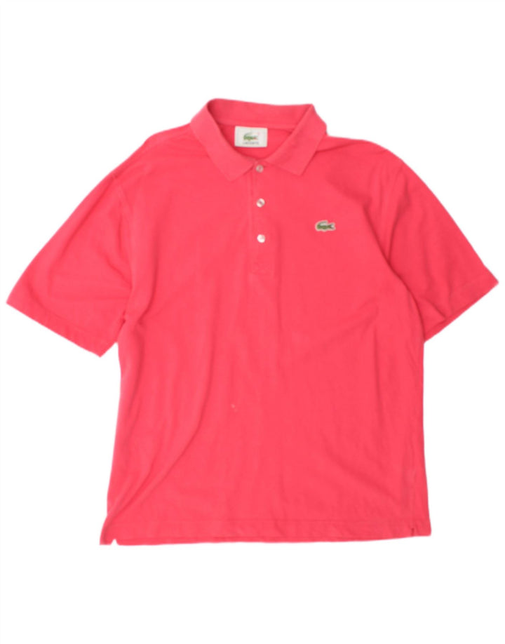 Lacoste muška polo majica veličine 4 srednje ružičasti pamuk