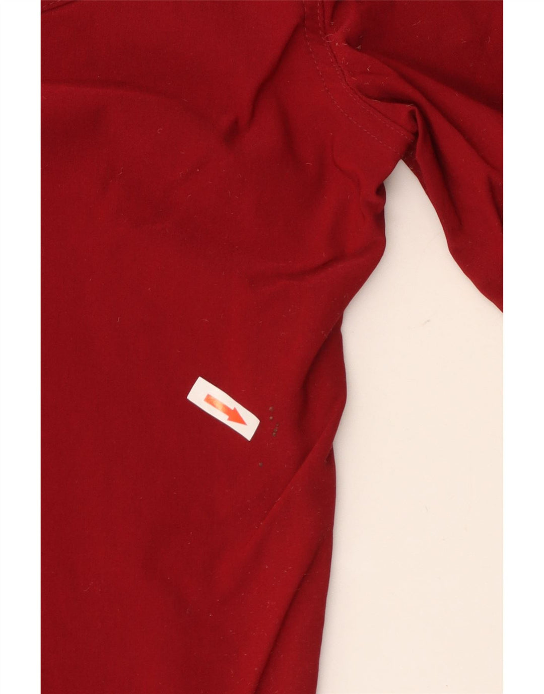 Moschino muške ravne ležerne hlače W33 L33 Crvene