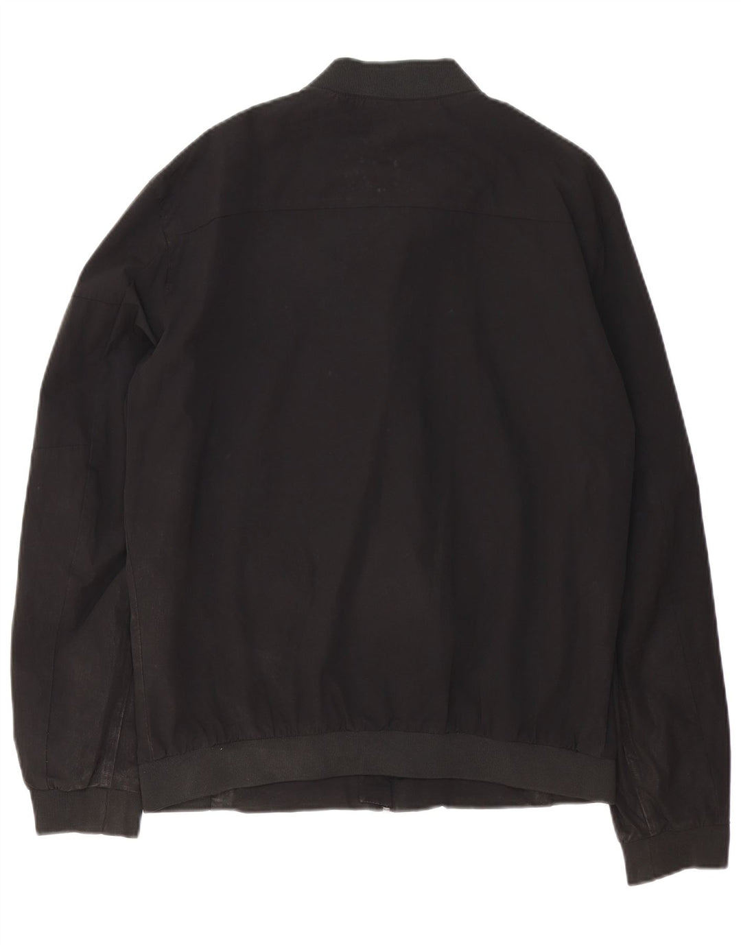 Zara muška bomber jakna UK 40 veliki crni najlon