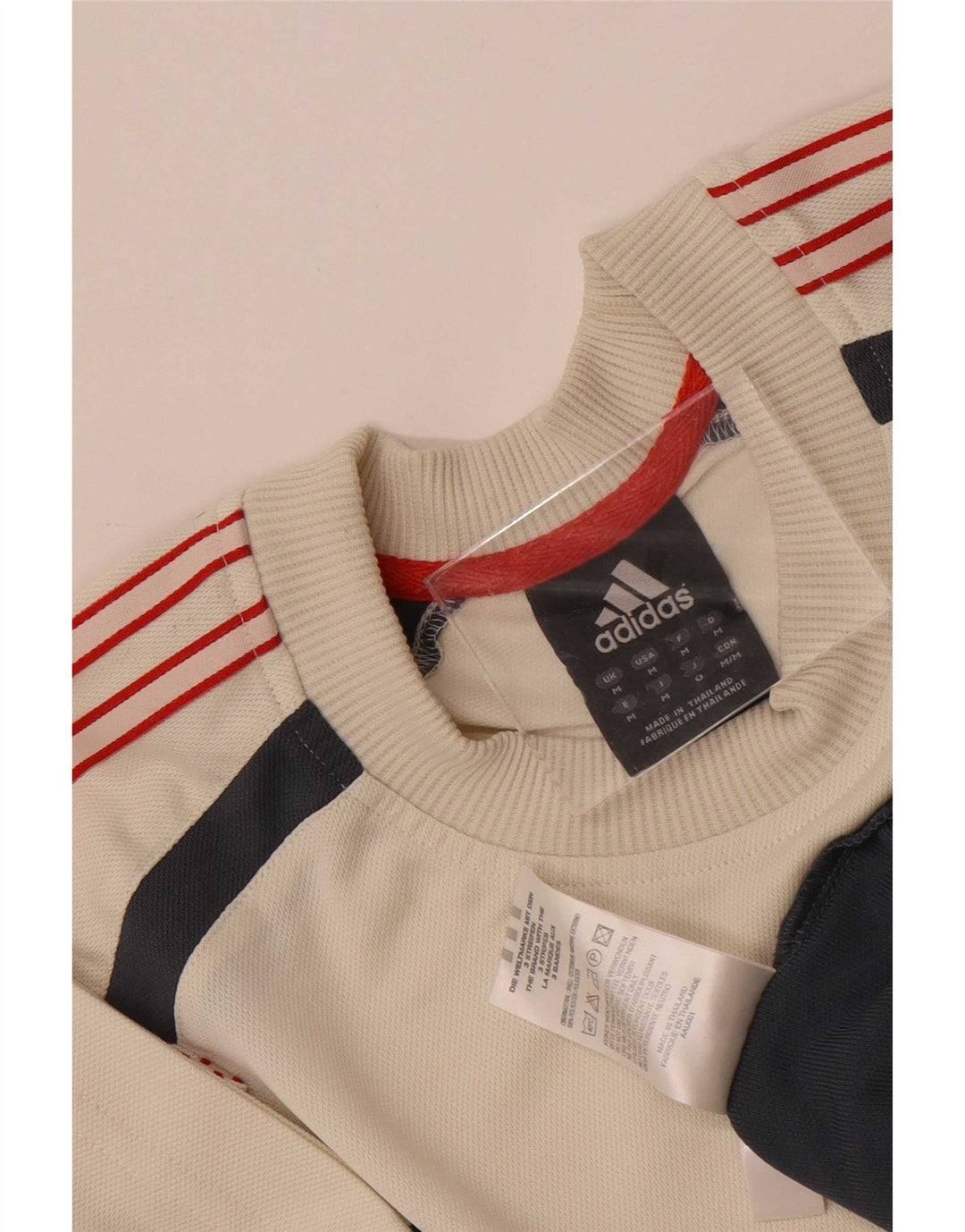 Adidas muška majica kratkih rukava Medium Beige Colourblock Poliester