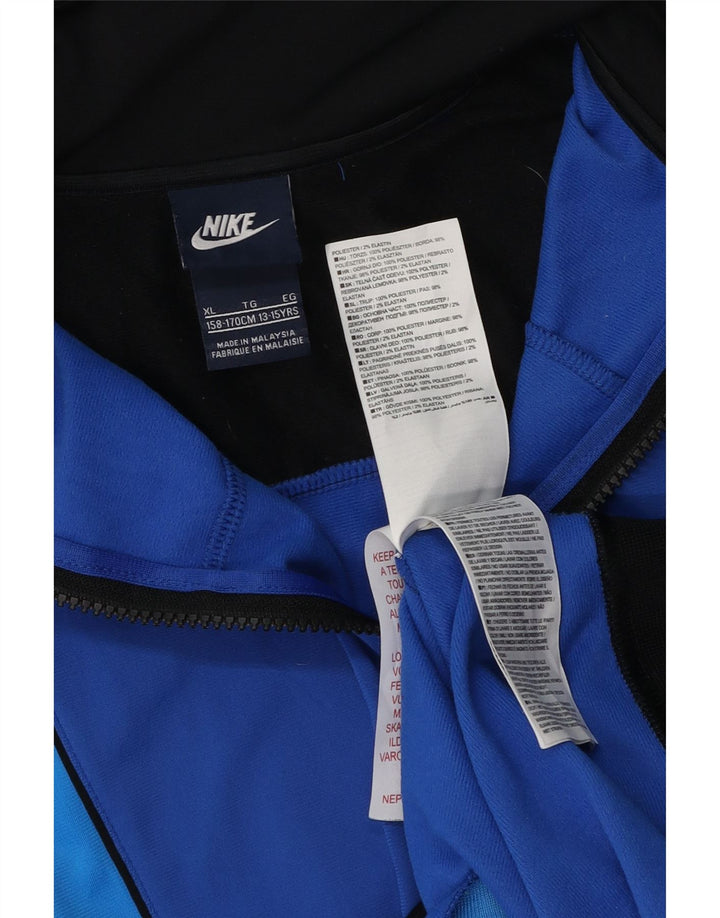 Nike Boys Trenirka Gornja jakna 13-14 godina XL plava poliesterska boja