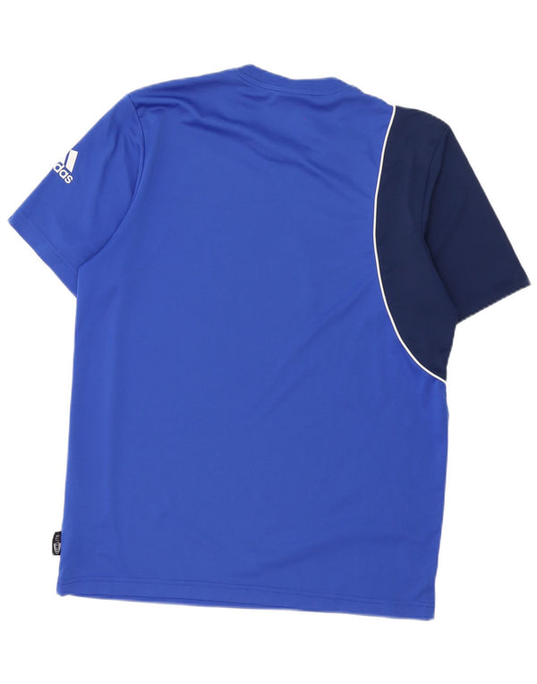Adidas muška majica kratkih rukava Clima 365 Graphic Top UK 40/42 srednje plave boje