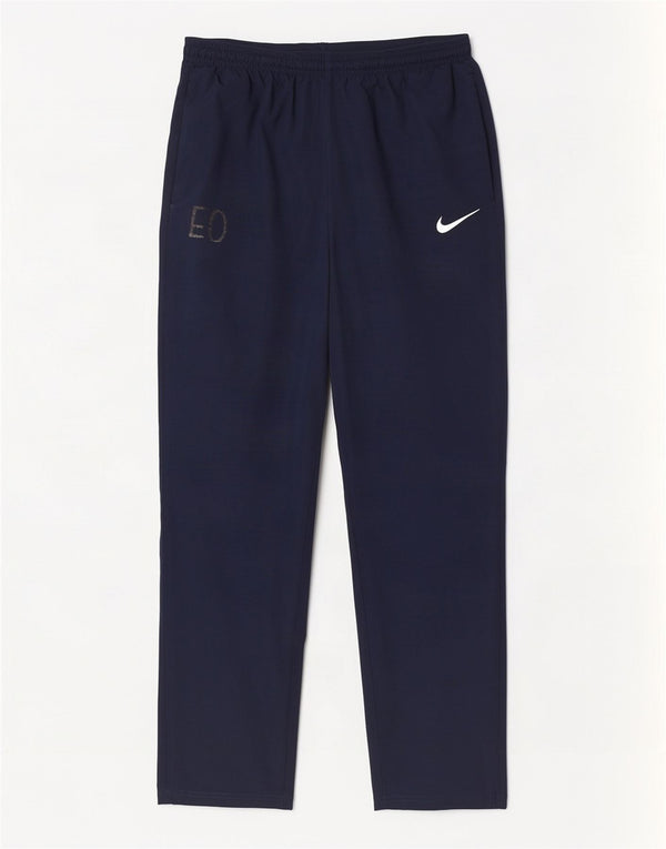 Nike muške Dri Fit hlače za trenirku, velike tamnoplave poliesterske hlače