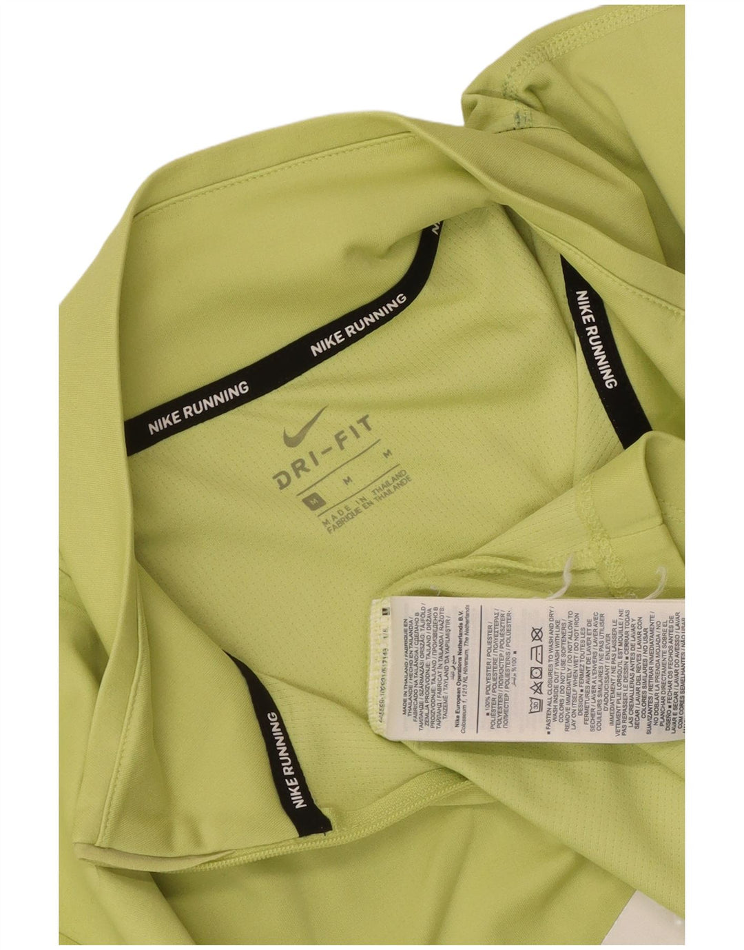 Nike Ženski Dri Fit Graphic Pulover Trenirka Top UK 14 Medium Green