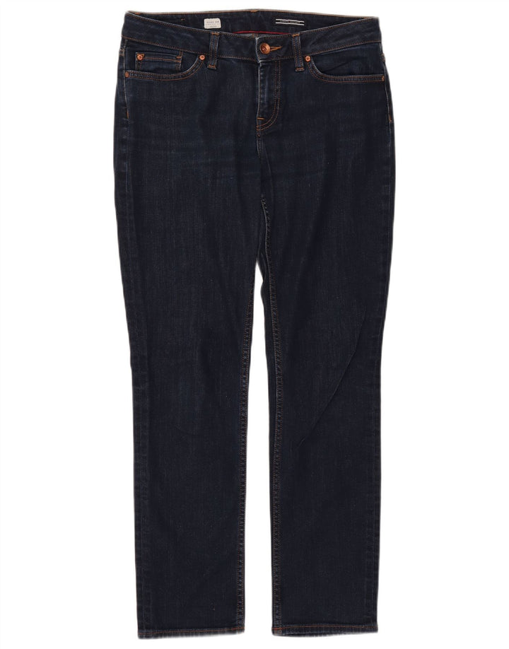 TOMMY HILFIGER Ženske Rome RW ravne traperice W28 L30 tamnoplavi pamuk