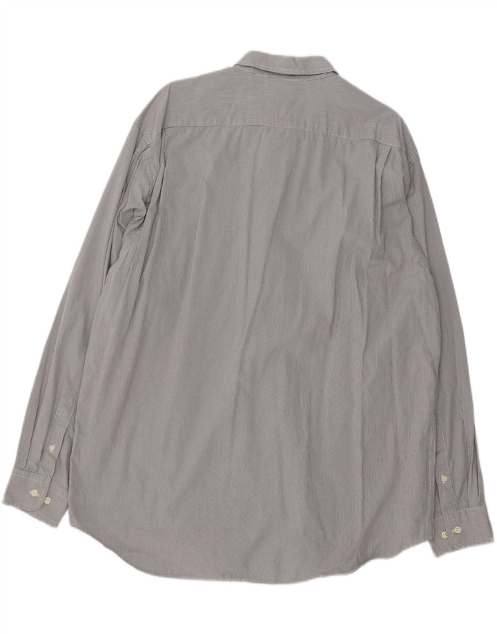EDDIE BAUER Mens Shirt Large Grey Houndstooth Cotton Vintage Eddie Bauer and Second-Hand Eddie Bauer from Messina Hembry 