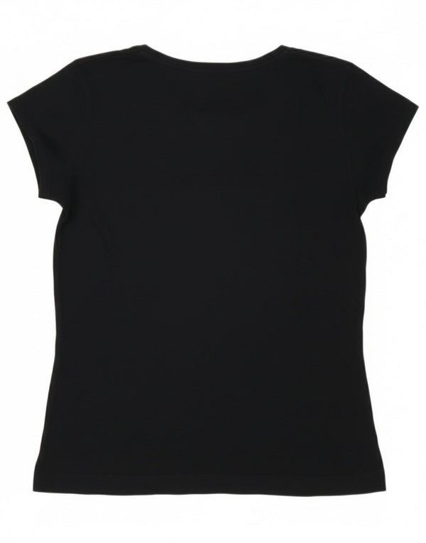 Lee ženska majica kratkih rukava s grafičkim motivima UK 12 Srednji tamnoplavi pamuk