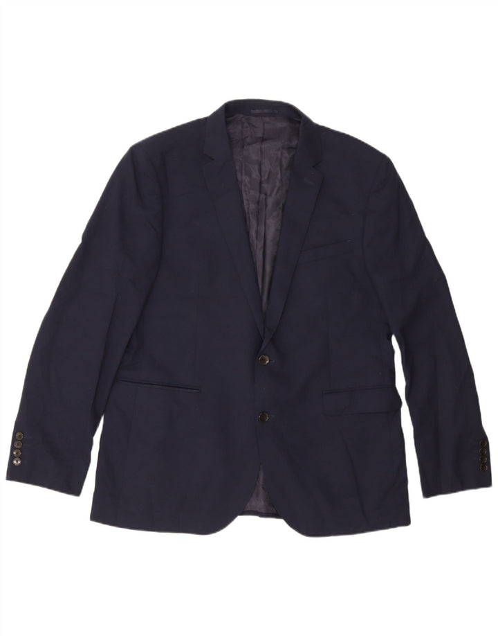 John Lewis muški sako sa 2 gumba UK 44 2XL tamnoplava vuna