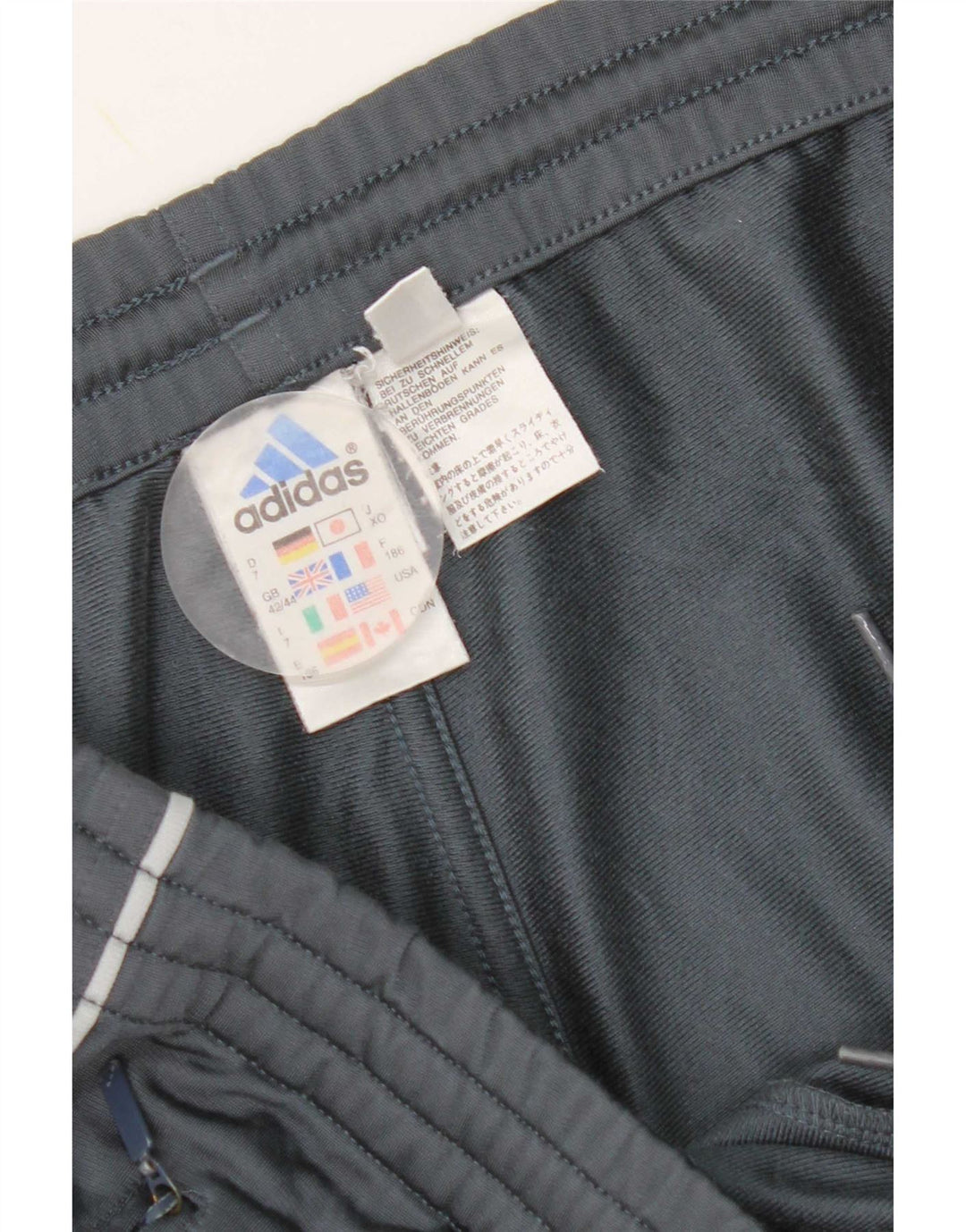 Adidas muške hlače za trenirku UK 42/44 veliki sivi poliester