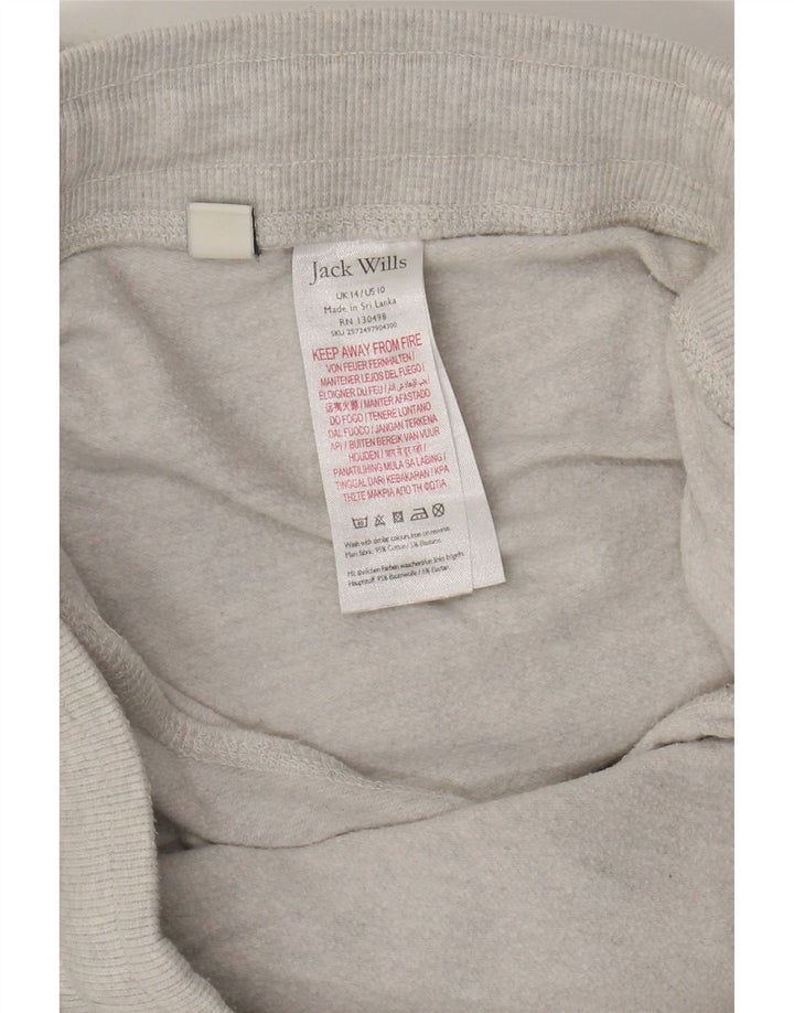 JACK WILLS Ženska trenirka hlače Joggers UK 14 Large Gray