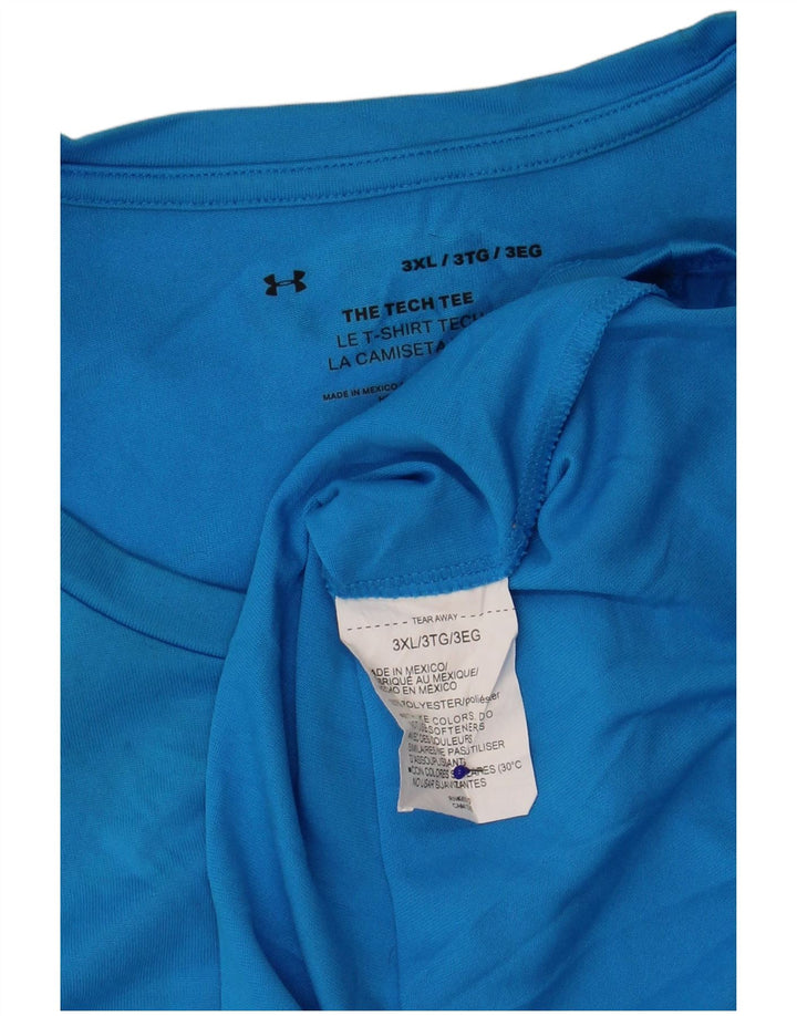 Under Armour muška majica kratkih rukava 3XL plavi poliester