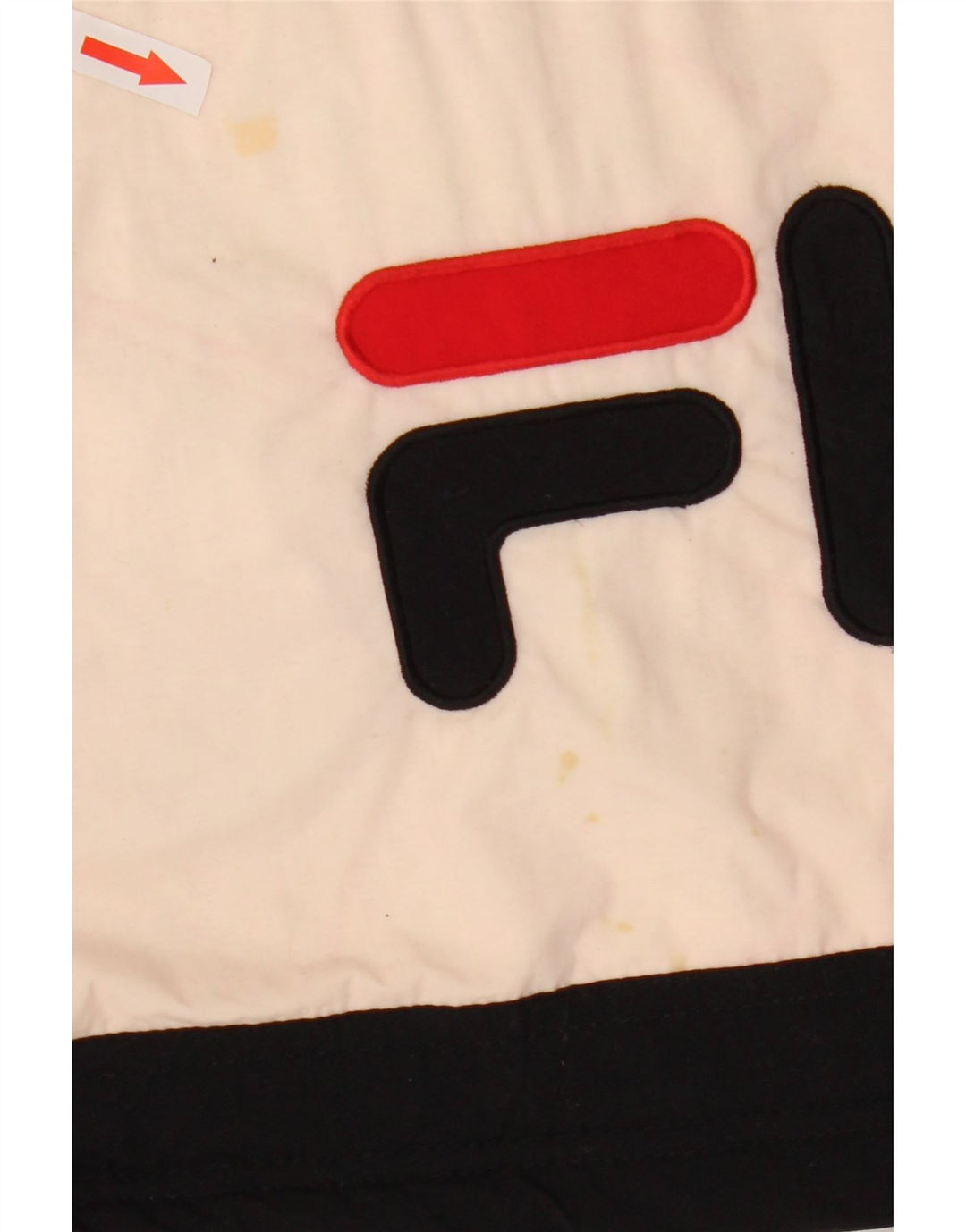 Muška jakna Fila Graphic Podstavljena jakna UK 38 Srednje crni Colourblock najlon