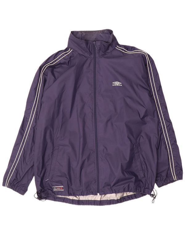 Umbro muška gornja jakna za trenirku UK 42 XL tamnoplavi najlon