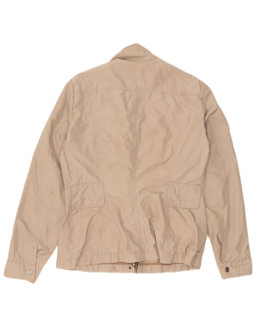 Zara ženska pomoćna jakna UK 14 Large Beige Cotton