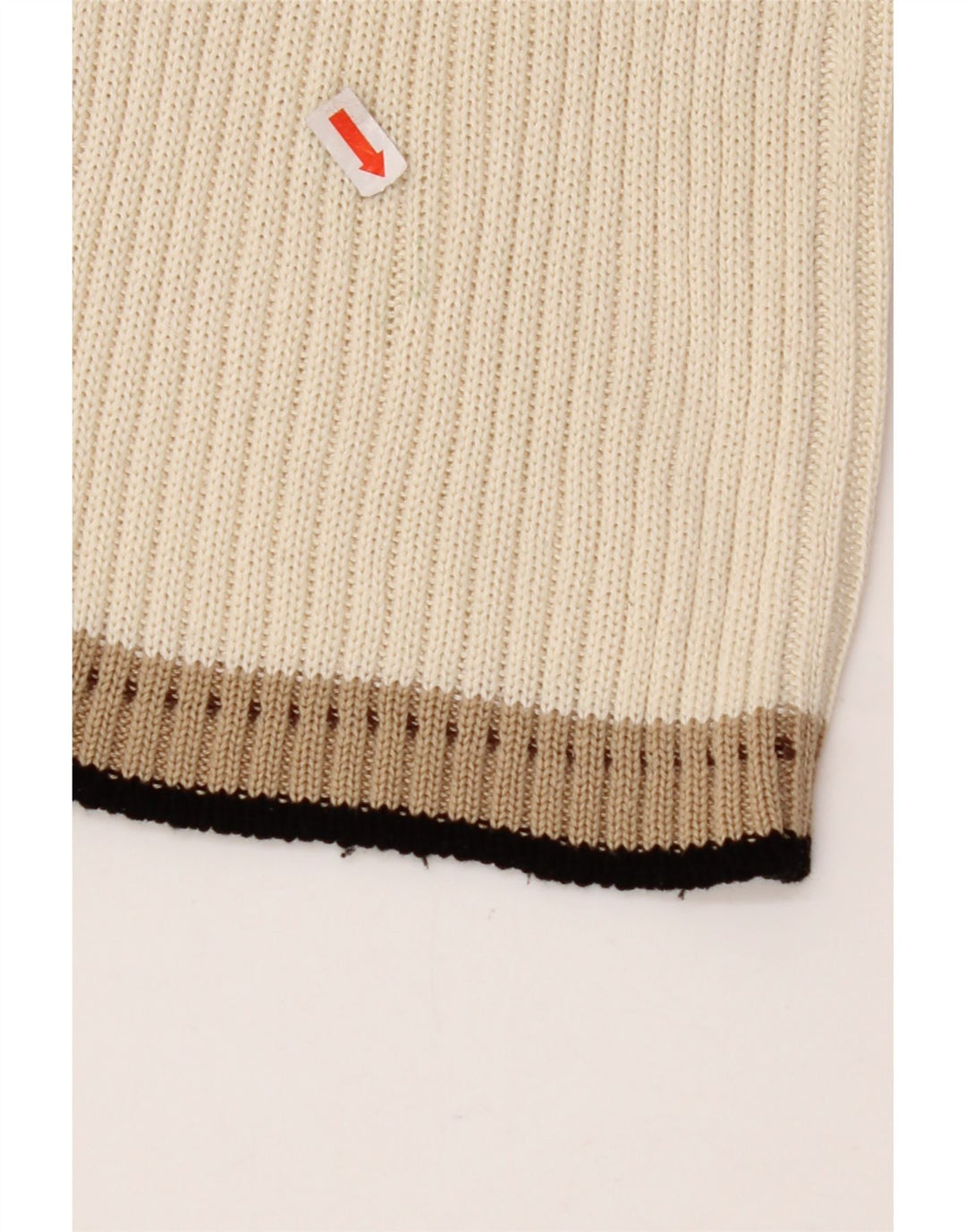 CERRUTI 1881 Ženski džemper kardigan UK 12 Srednje svijetlo bijeli pamuk