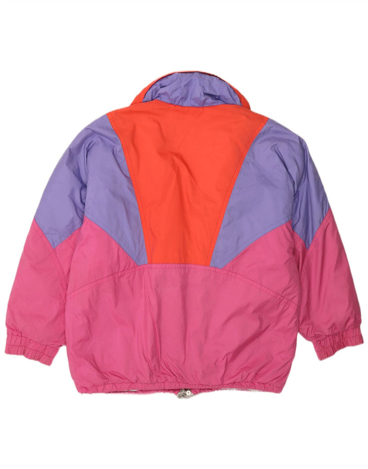 Colmar ženska velika skijaška jakna EU 42 XL Pink Colourblock 90-ih