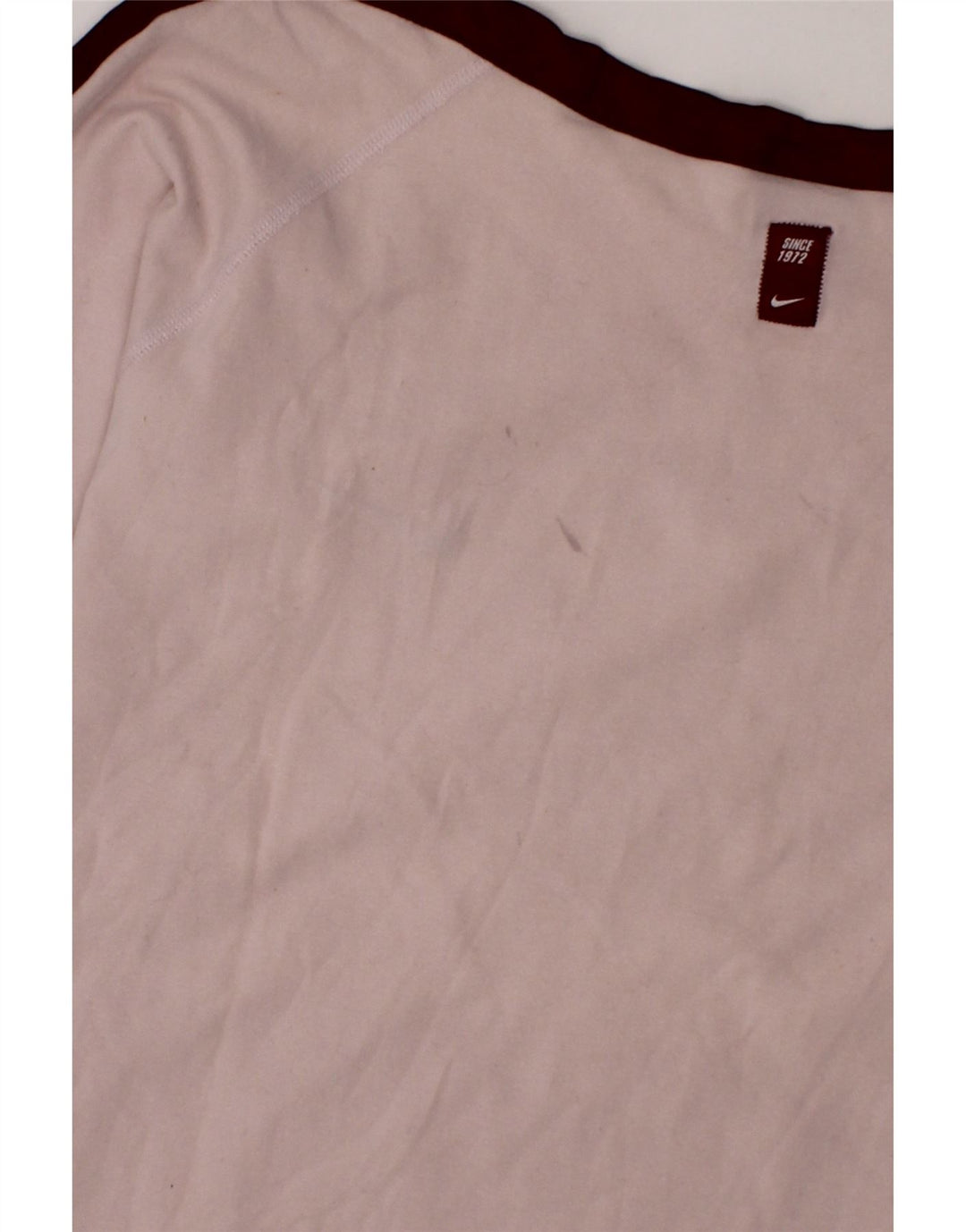 NIKE Girls Graphic Top Long Sleeve 13-14 Years XL Pink Colourblock Vintage Nike and Second-Hand Nike from Messina Hembry 