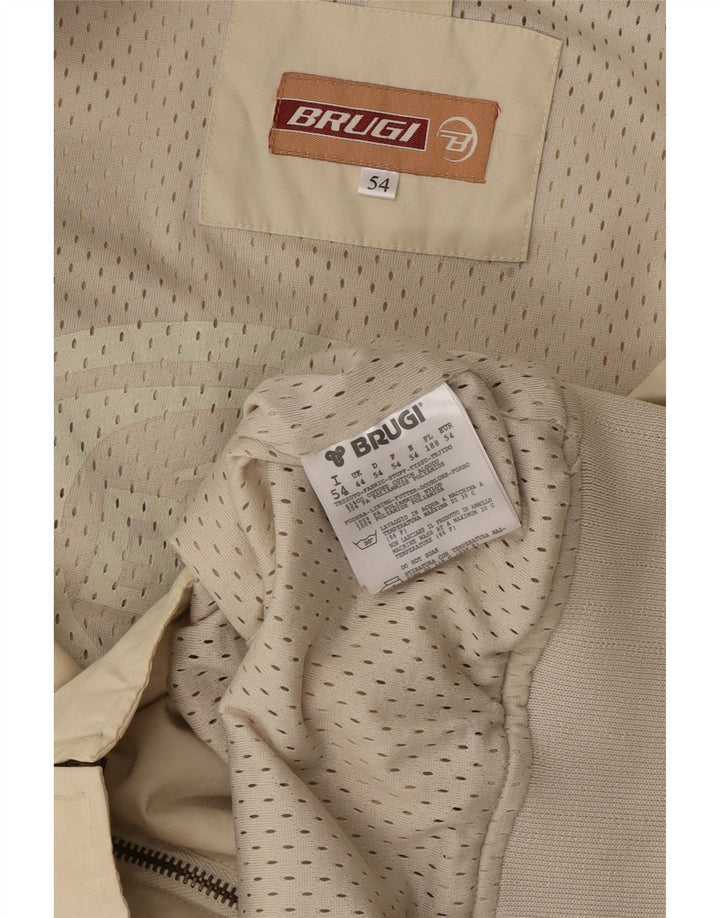 Brugi muška bomber jakna UK 44 2XL bež pamuk