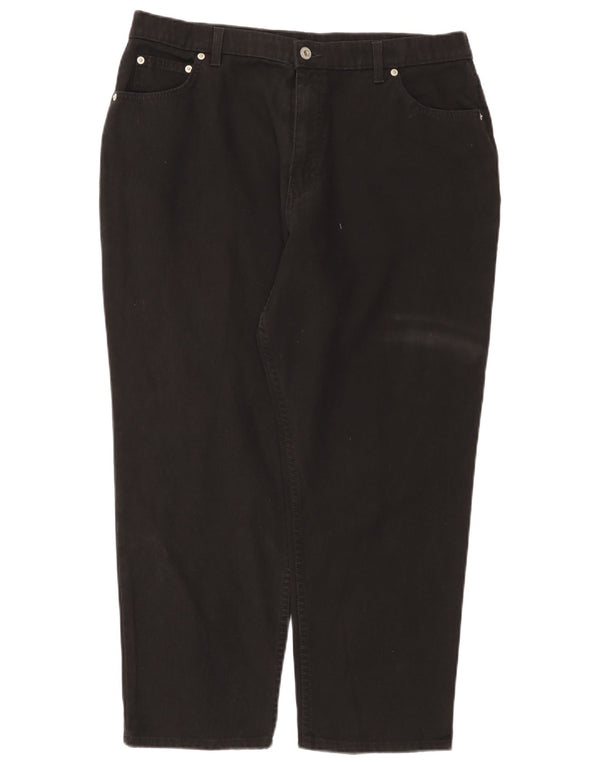 Marks & Spencer ženske sužene ležerne hlače UK 20 2XL W38 L26 crne