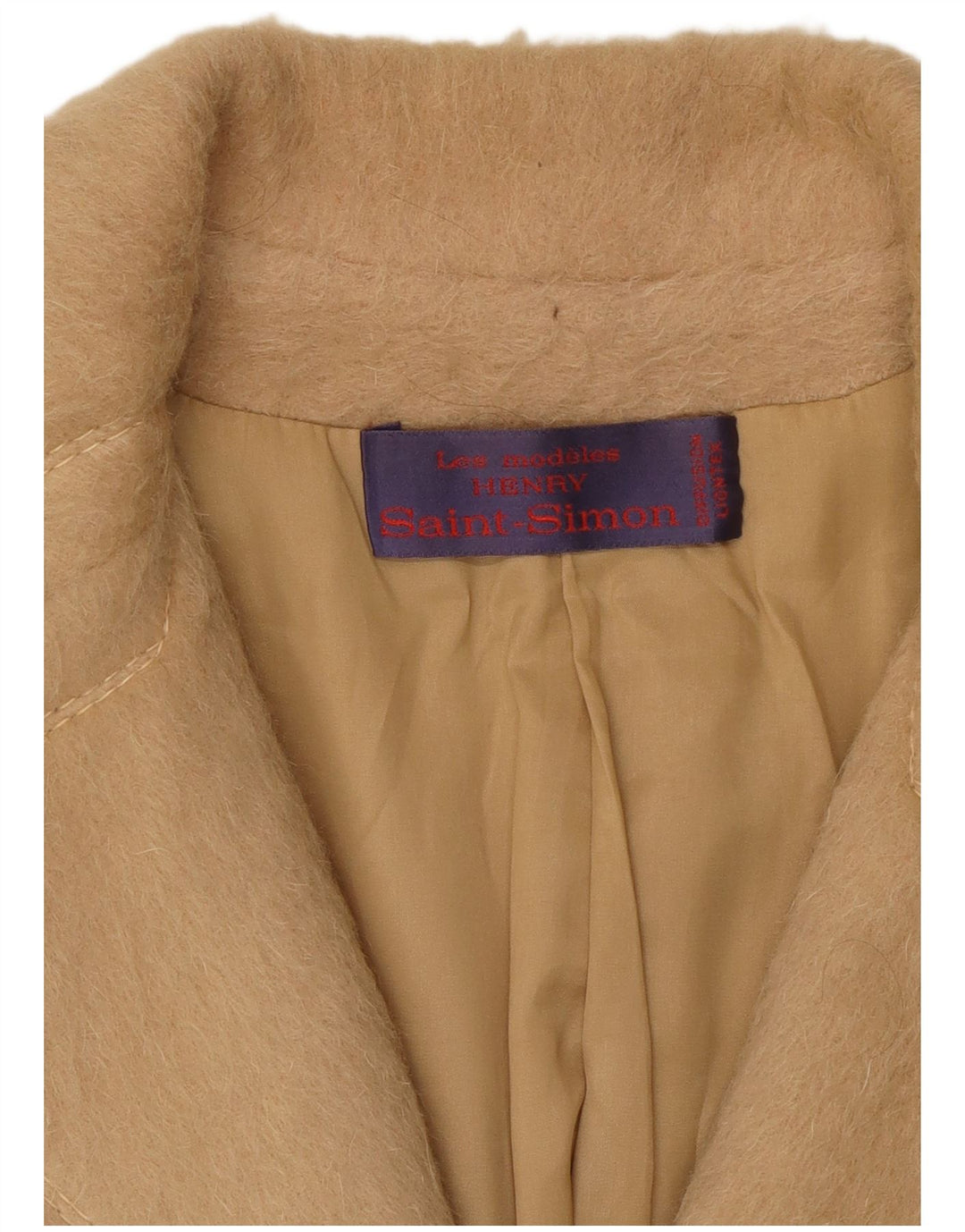Vintage ženski kaput IT 48 XL bež