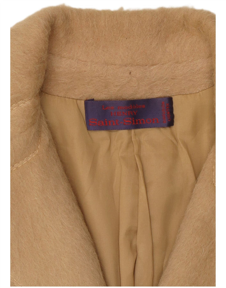 Vintage ženski kaput IT 48 XL bež
