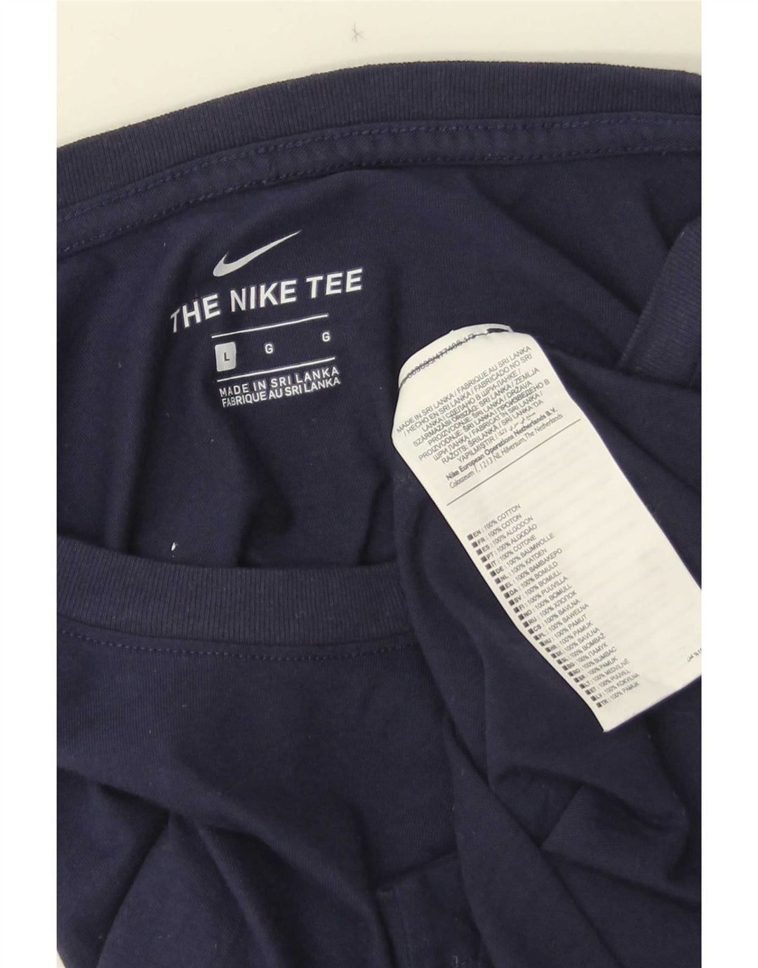 Nike muška majica kratkih rukava, veliki tamnoplavi pamuk