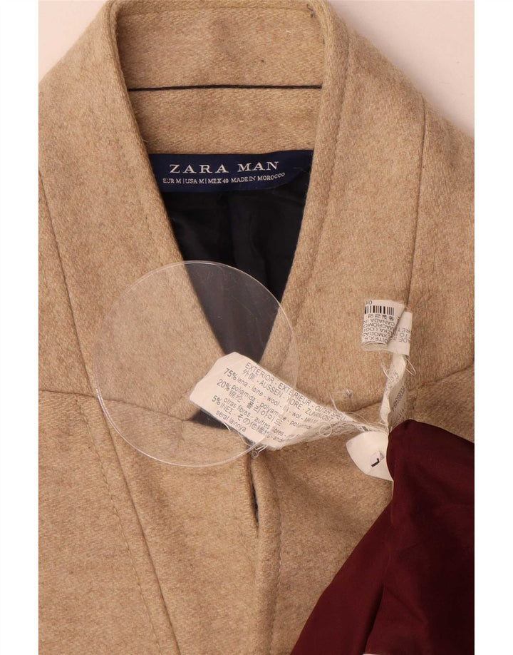 Zara muški kaput UK 38 Srednje bež vuna