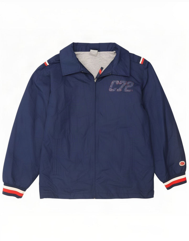 Nike Mens Graphic Trenirka Gornja jakna Medium Navy Blue Colourblock