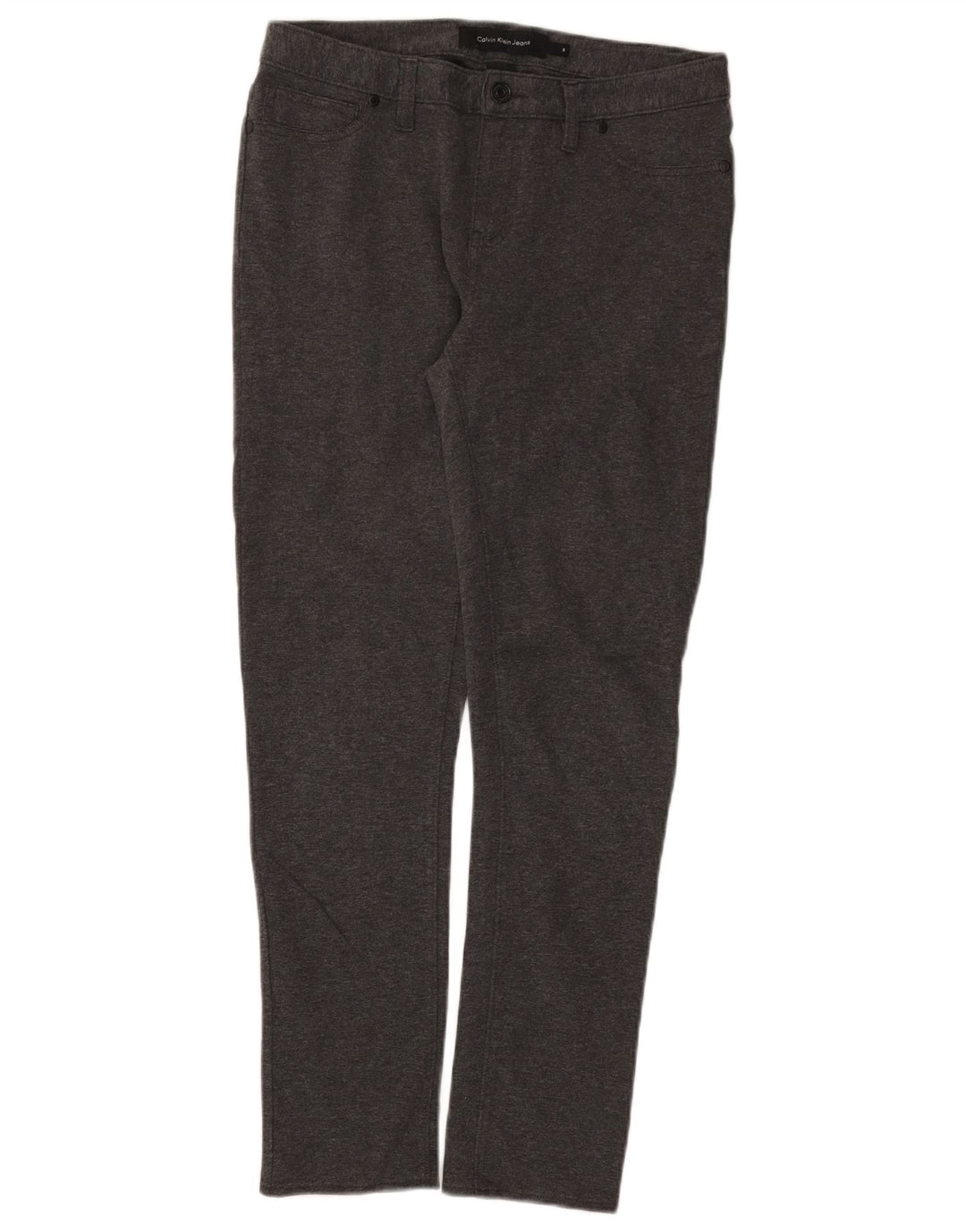 Calvin Klein ženske jegging hlače US 8 srednje W30 L28 sivi pamuk