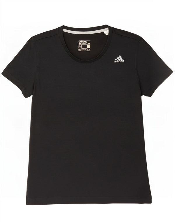 Adidas ženska majica kratkih rukava UK 12/14 srednji crni poliester