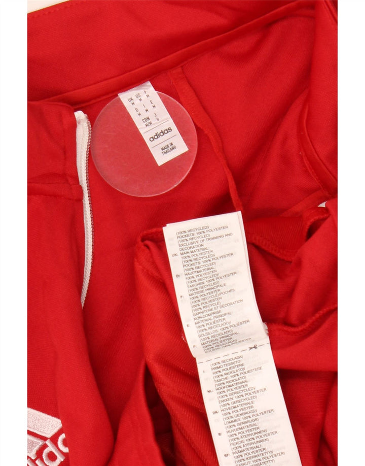 Adidas muška trenirka Aeroready gornja jakna srednje crvene boje od poliestera