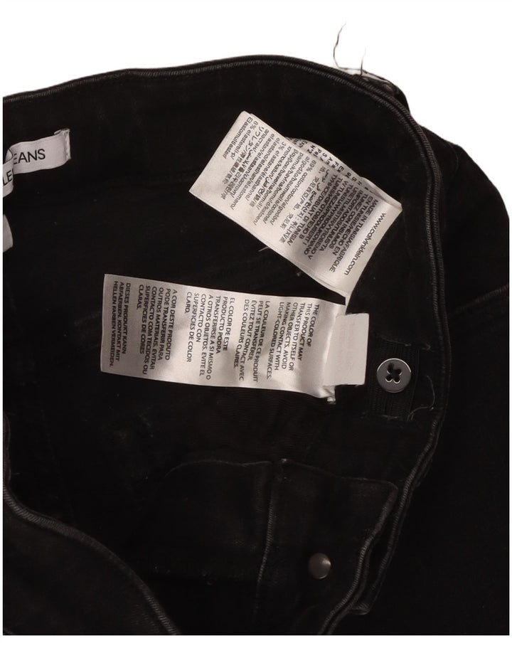 CALVIN KLEIN Uske traperice za dječake 13-14 godina W26 L29 crni pamuk