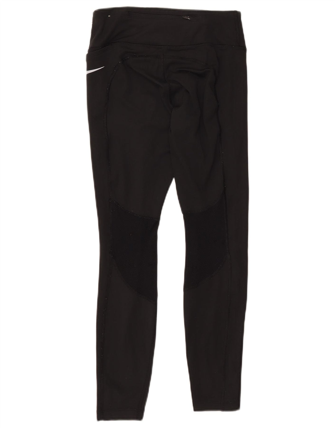 NIKE Ženske Dri Fit Leggings UK 10 Male crne poliesterske