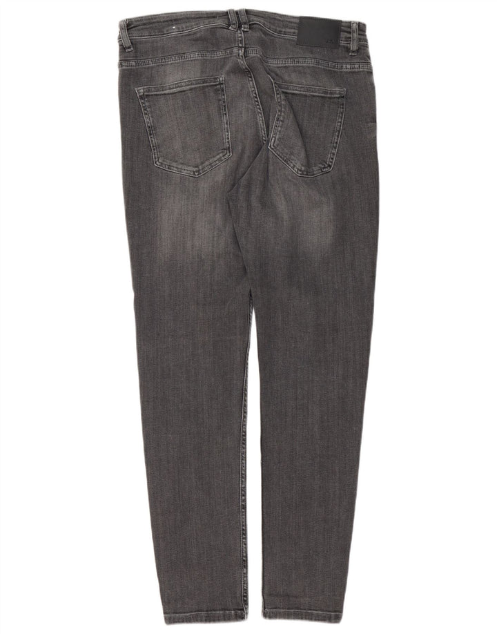 Zara muške uske traperice EU 44 Large W34 L31 sive