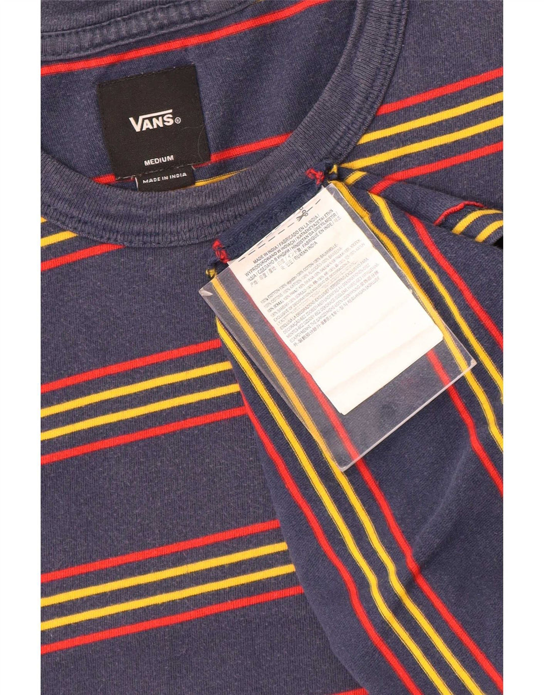 Vans muška majica kratkih rukava Srednji tamnoplavi pamuk na pruge