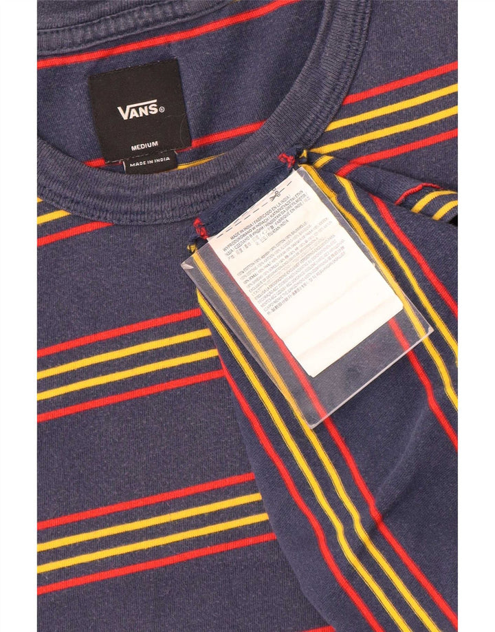 Vans muška majica kratkih rukava Srednji tamnoplavi pamuk na pruge