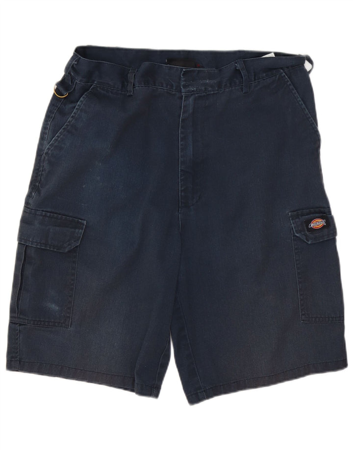 Dickies muške kargo kratke hlače W34 veliki tamnoplavi poliester