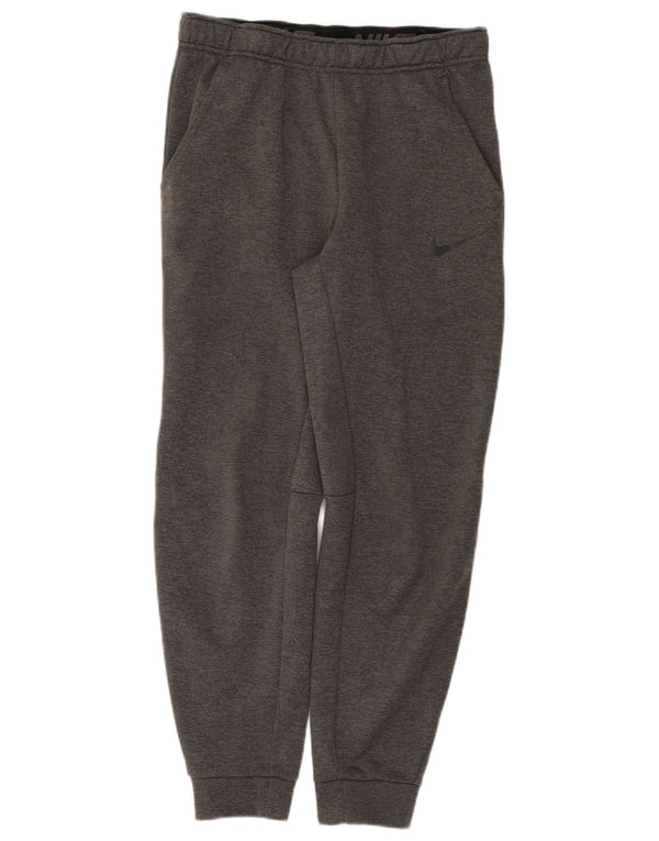 Nike muške Dri Fit Trenirke Hlače Joggers Mali sivi poliester