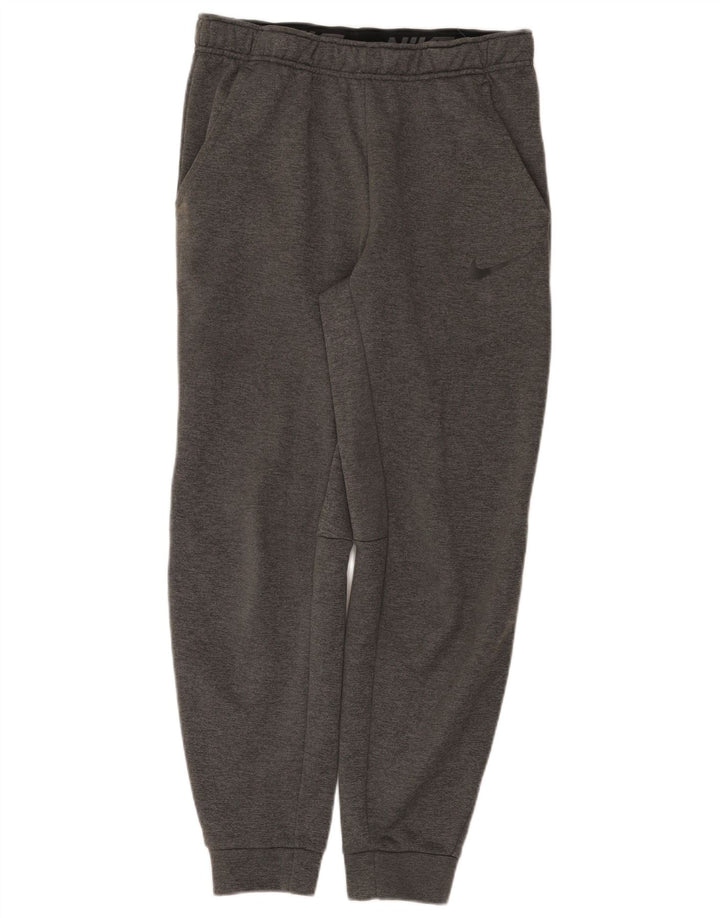 Nike muške Dri Fit Trenirke Hlače Joggers Mali sivi poliester