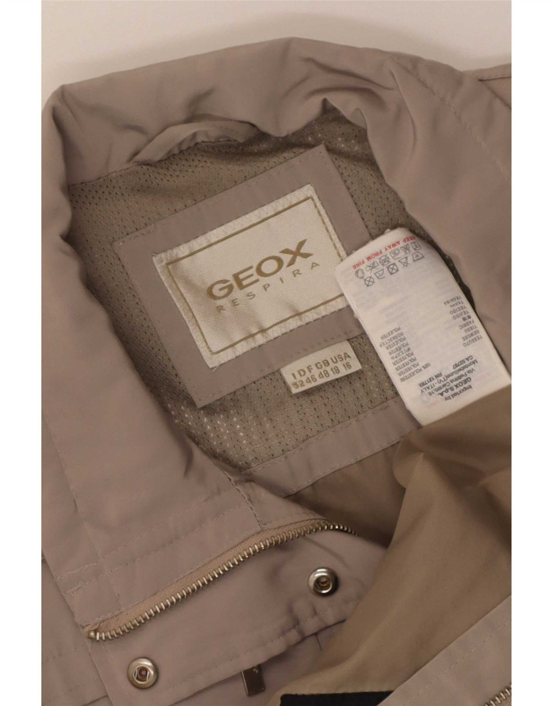 Geox ženski kaput Respira IT 48 XL bež poliester