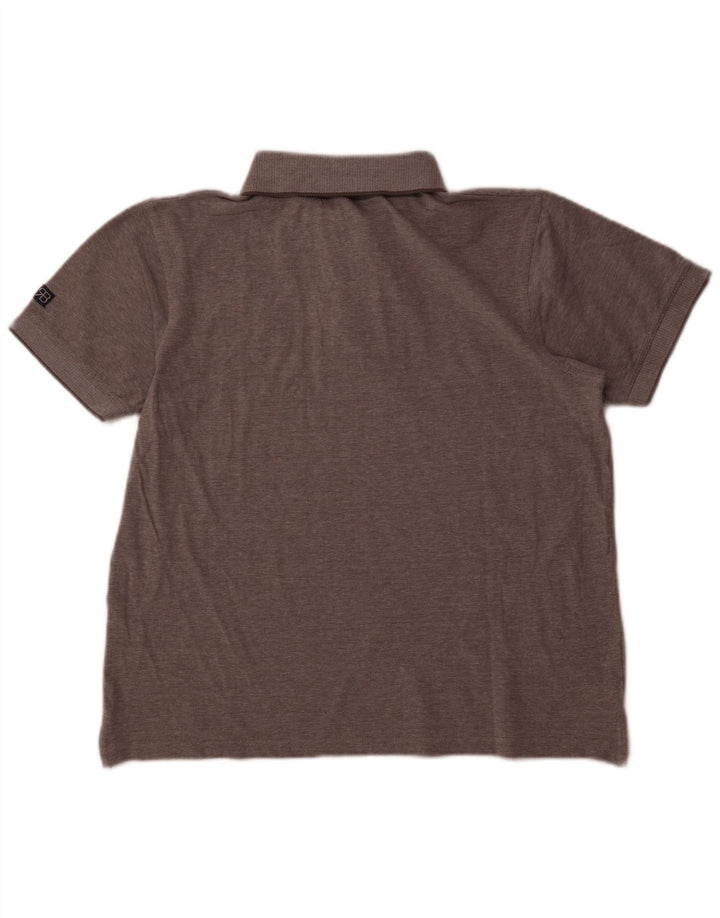 RENATO BALESTRA Muška polo majica XL sivi flekasti pamuk