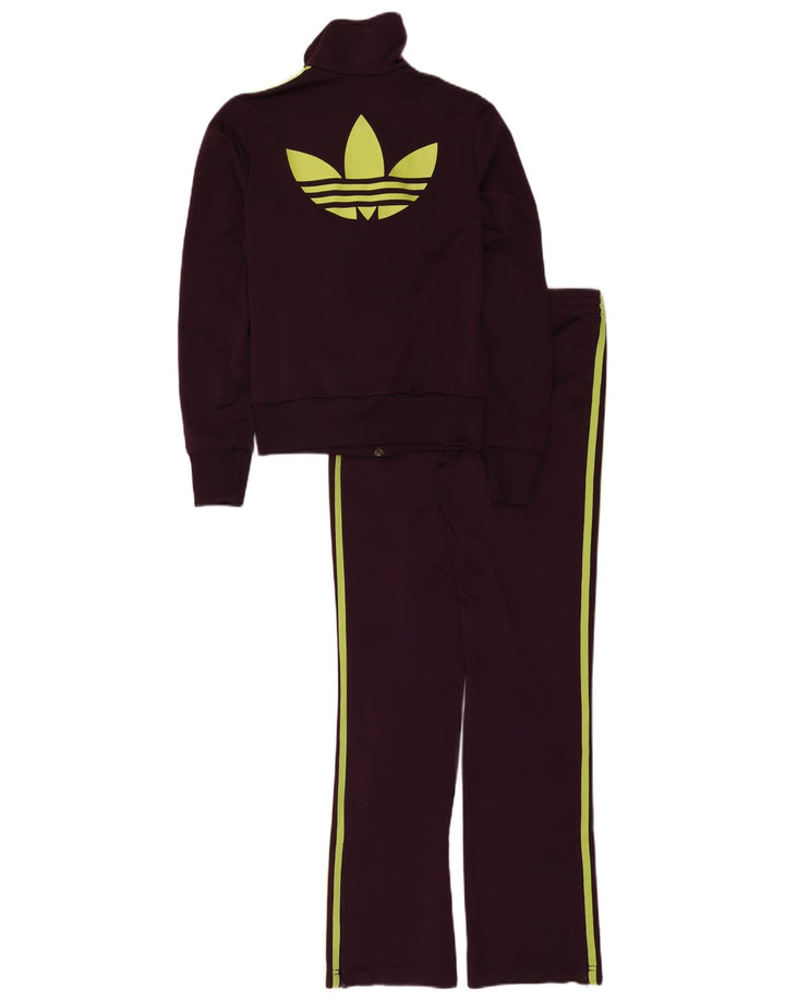 Adidas ženska trenirka s grafikom EU 34 XS ljubičasta poliester