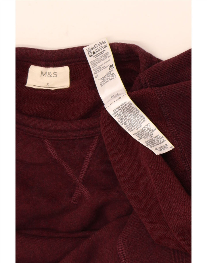 Marks & Spencer muški džemperi mali tamnocrveni pamuk