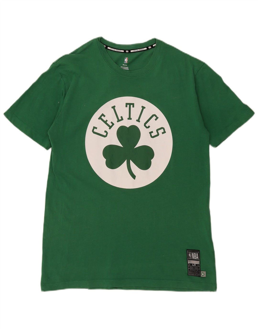 NBA muška majica Celtics Graphic T-Shirt Srednje zeleni pamuk