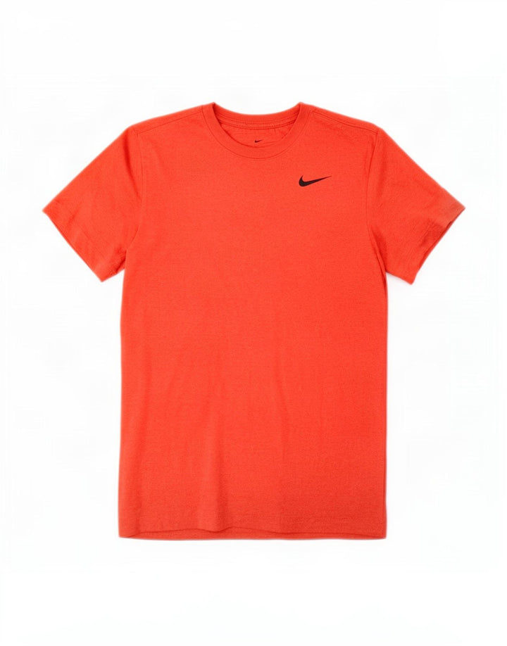 Nike muška Dri Fit majica kratkih rukava XS crveni poliester