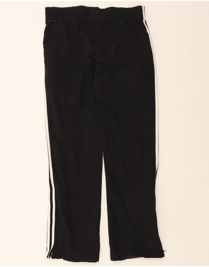 ADIDAS Boys Climalite Tracksuit Trousers 13-14 Years  Black Polyester Vintage Adidas and Second-Hand Adidas from Messina Hembry 