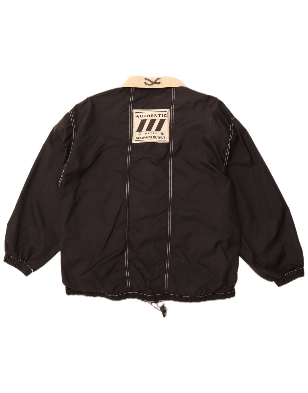 AUTHENTIC muška široka utility jakna UK 38 srednje crna