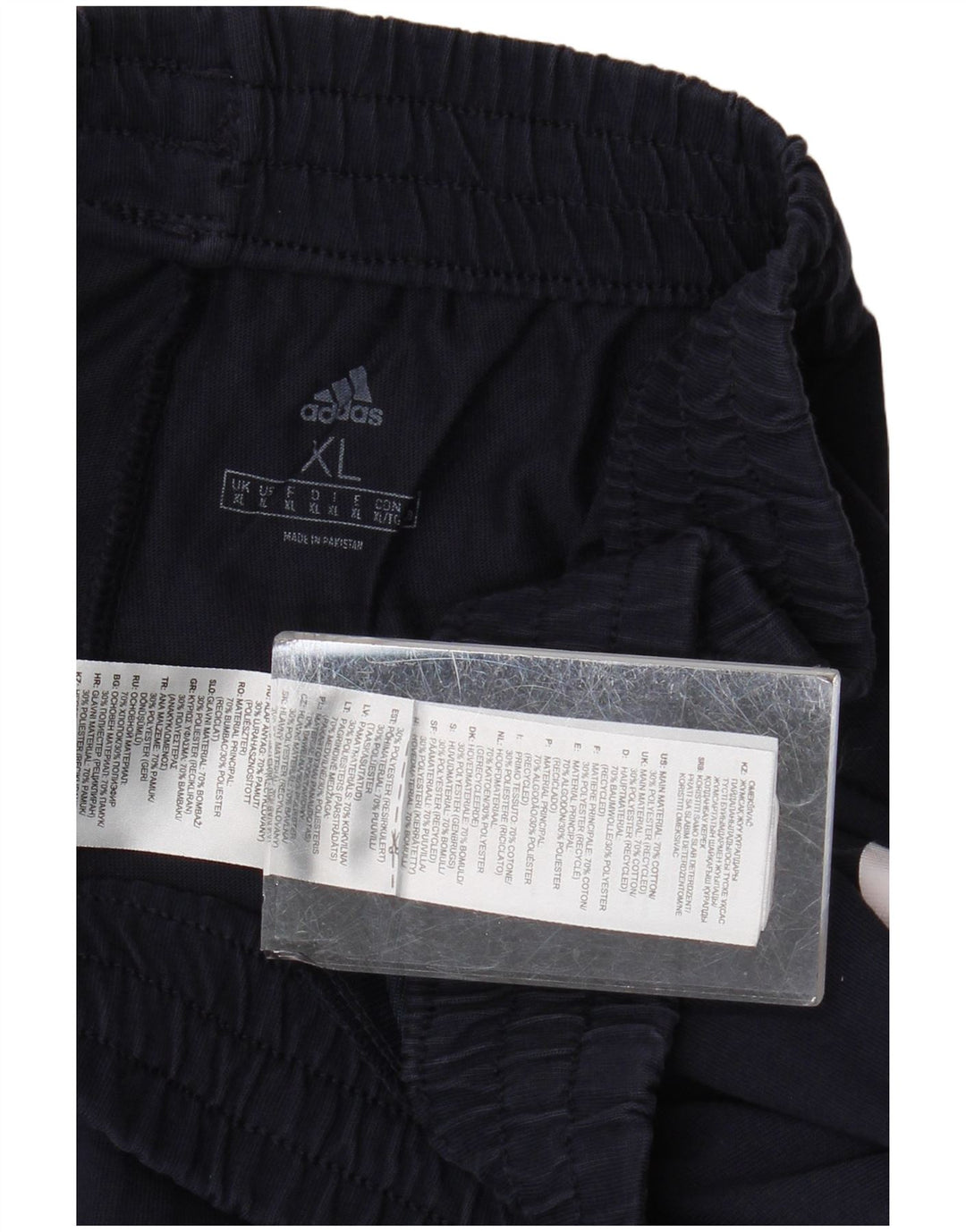 ADIDAS muške grafičke sportske kratke hlače XL tamnoplavi pamuk